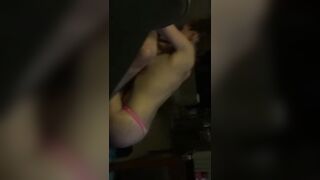 Suprise Naked Wifey Blowing Her Besties Fiance Huge Facial