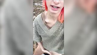 I Am An Insatiable Exibitionist Slut Furiously Masturbating In Public
