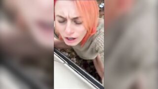 I Am An Insatiable Exibitionist Slut Furiously Masturbating In Public