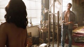 Celebrity Vixen Sharon Leal Sex Scene Compilation From Addicted (2014)