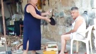 Bbw Italian Grandma Calls Grandpa To Fuck
