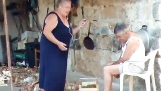 Bbw Italian Grandma Calls Grandpa To Fuck