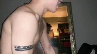 Fucking Teen Quietly Next To Her Parents Room.