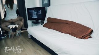 Fantasy: Cuckold Wife Shared. Tied Bf Tricked. He Came In Me. Mmf Threesome