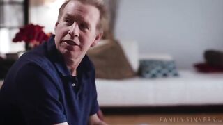 Step Daughter Fucks Step Dad While Mom At Work