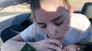 Подростки трахаются в кабриолете на пути в Лас-Вегас - Ева Эльфи