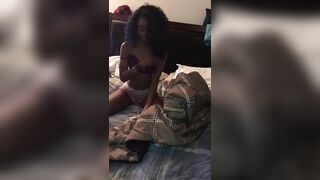 Fucking On This Petite Ebony Model