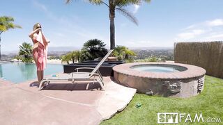 Pool Peeper Stepbro Fuck Blonde Stepsis