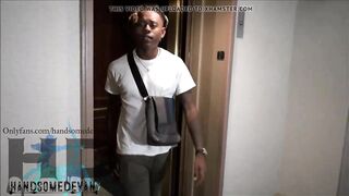 3 Big Booty Babes Take Turns Fucking Teenager