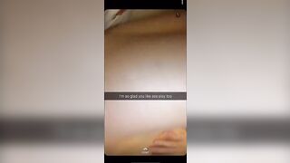 Young Slut Tricked Into Showing Pussy On Snapchat