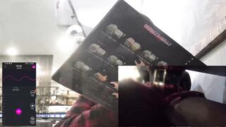 Controll My Vibrator While I Talk To Guys In Public, Than Please Fuck Me