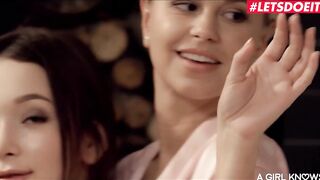 Agirlknows - Nancy A Ukrainian Teen Erotic Lesbian Threesome With Bffs - Letsdoeit