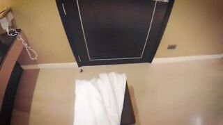 After Shower Blonde Russian Teen Dirty Talk & Masturbate In Hotel *part 1*