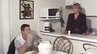 French Blonde Mature