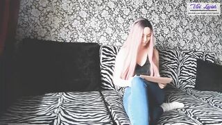 Young Classmate Fucked On A Couch