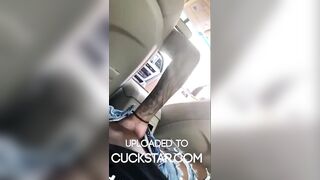 Thot Gets Fingered By Her Bfs Best Friend While He's In The Gas Station