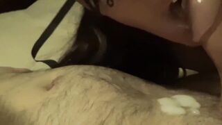 Oral Creampie Compilation. Big Homemade Loads For The Queen Of Cum