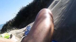 Spiaggia Pubblico Esibizionista