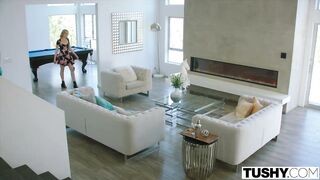 Tushy Mistress Wants To Be Gaped All Over Her Mans House