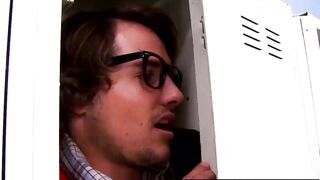 Big Tits Blonde (christie Stevens) Fucks Luck Nerd In Girls Locker Room - Brazzers