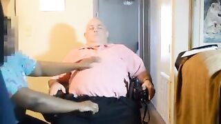 Black Nurse Giving Handjob To Guy In Wheelchair