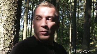 Mom Horny Couple Blowjob Outdoors Multiple Orgasms