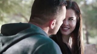 Slutty Teen Anal & Facial On Park Bench