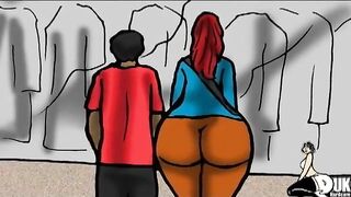 Pawg Red Haired Milf Uses Her Big Ass For Her Black Step Son