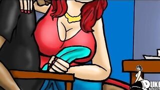 Pawg Red Haired Milf Uses Her Big Ass For Her Black Step Son