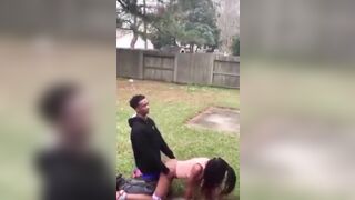 Young Thot Taking Dick On Back Porch