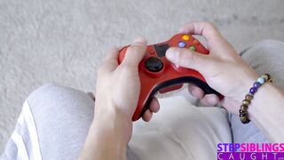 Stepsiblingscaught - Gamer Stepbro Wants 2 Players On His Co