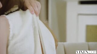 Vixen A Rich Couple Share A Perfect Redhead On Vacation