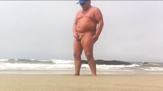 Nude Beach Wankers 4