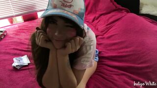 Indigo White - D.va Cosplay Fanservice