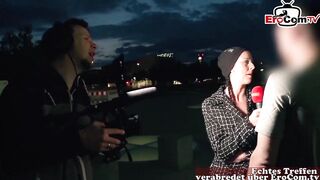 German Reporter Milf Picks Up Guy In Street Casting