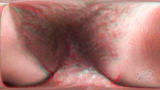 Teen With A Hairy Pussy And Big Tits Takes On 8 Inches Of Big Cock