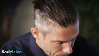 Reality Junkies - Athletic Small Tit Coed Kristen Scott Craves Teacher Cock