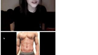 White Girl Shocked At Size Of Bbc