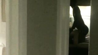 Cuckold Wife's Bull Starts Without Husband