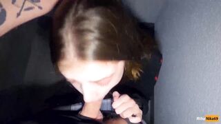 We Fucked In The Stairwell While Parents Are At Home - Cum In Panties And Put Them On - Pov 4k