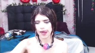 Teen Gags Slaps Chokes Spits Squirts And Anal Fisting
