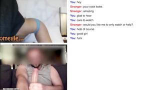 Horniest Omegle Girl Worships My Cock Until Her Bf Comes Home
