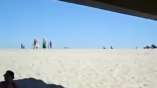 Busty Teen Flashing Tits In Micro Bikini