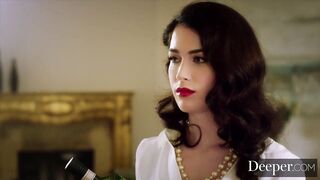 Deeper. Evelyns Intense Threesome With Jealous Partner