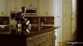 Deeper. Evelyns Intense Threesome With Jealous Partner