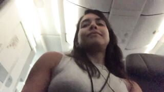 I'm In A 8hr Flight, What Do I Do? Touch Myself And Play In The Airplane