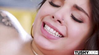 Roomie's Boyfriend Tempted Into Hard Anal By Gina Valentina