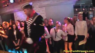 Crazy Moms And Gfs Turn Into Floozies & Suck & Fuck At Stripper Night