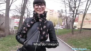 Public Agent Ejaculating In A Russian Babes Pussy