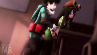 Boku No Hero Academia 3d Hentai Compilation [full Sound Ver]